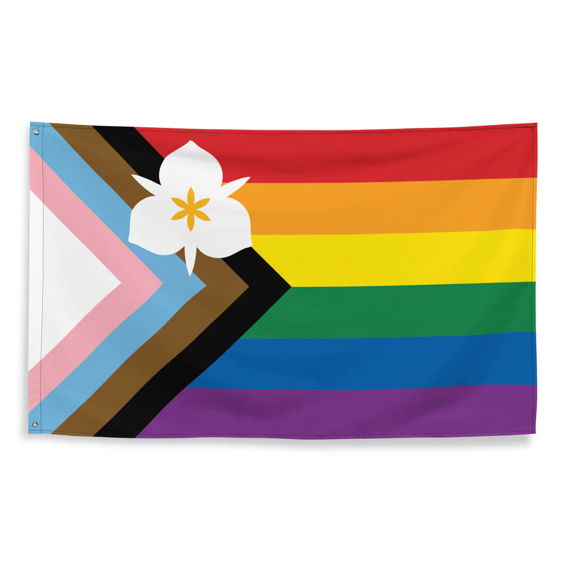 Salt Lake City Pride Flag - The Sego Belonging Flag