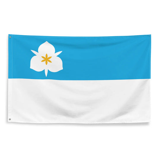 Salt Lake City Sego Lily Flag (Double Sided) - The Sego Flag
